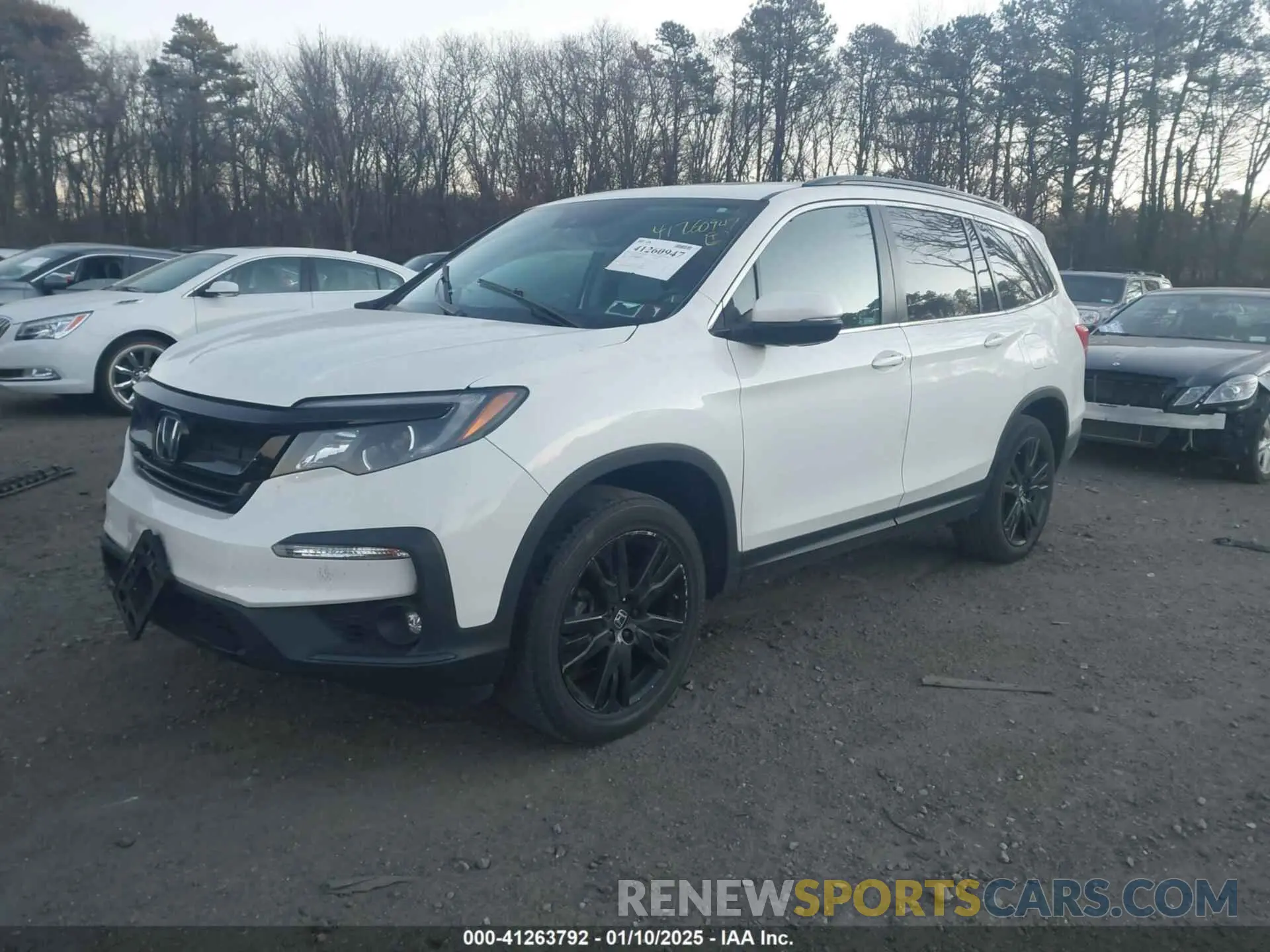 2 Photograph of a damaged car 5FNYF6H23NB082020 HONDA PILOT 2022