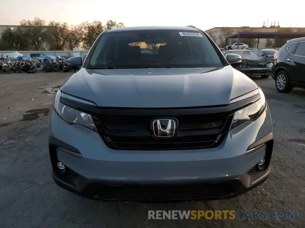 5 Photograph of a damaged car 5FNYF6H23NB104484 HONDA PILOT 2022