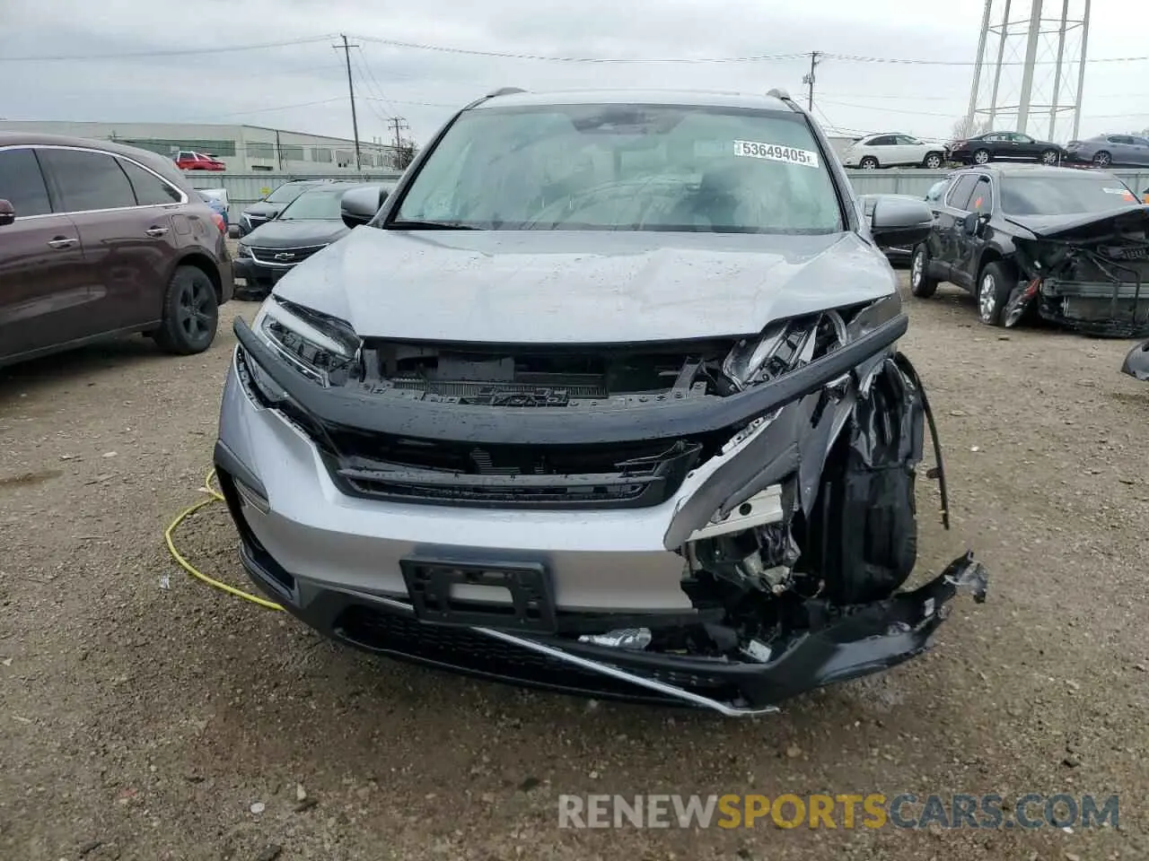 5 Photograph of a damaged car 5FNYF6H24NB103523 HONDA PILOT 2022