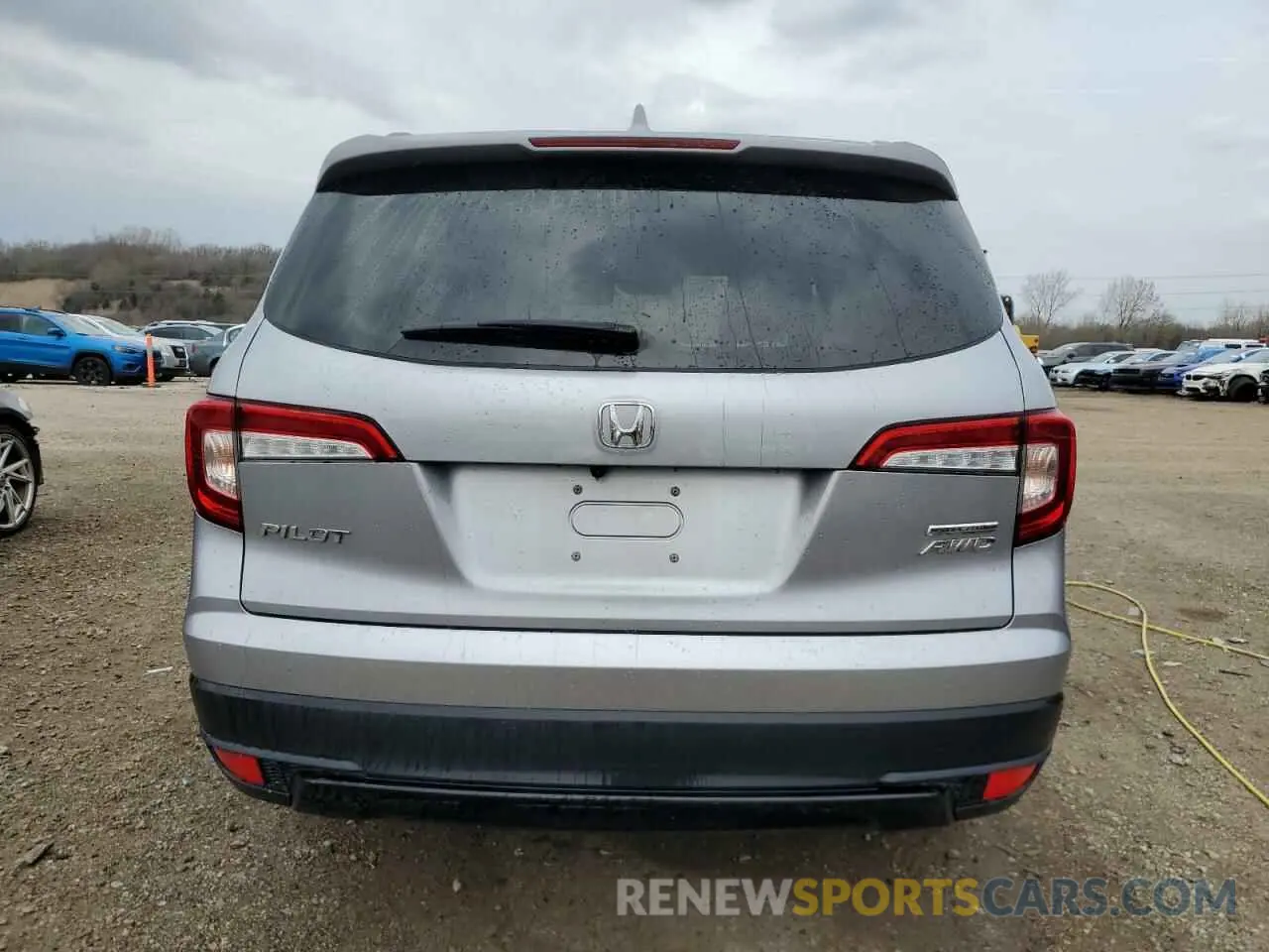 6 Photograph of a damaged car 5FNYF6H24NB103523 HONDA PILOT 2022