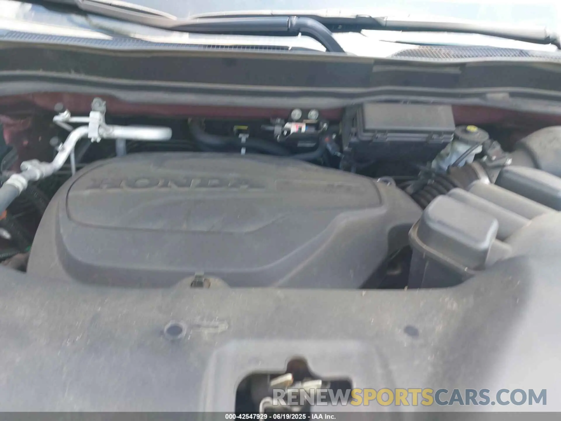 10 Photograph of a damaged car 5FNYF6H25NB043073 HONDA PILOT 2022