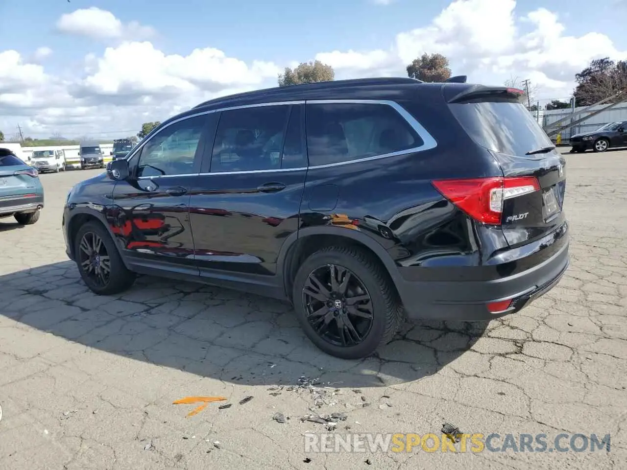2 Фотография поврежденного автомобиля 5FNYF6H25NB055899 HONDA PILOT 2022