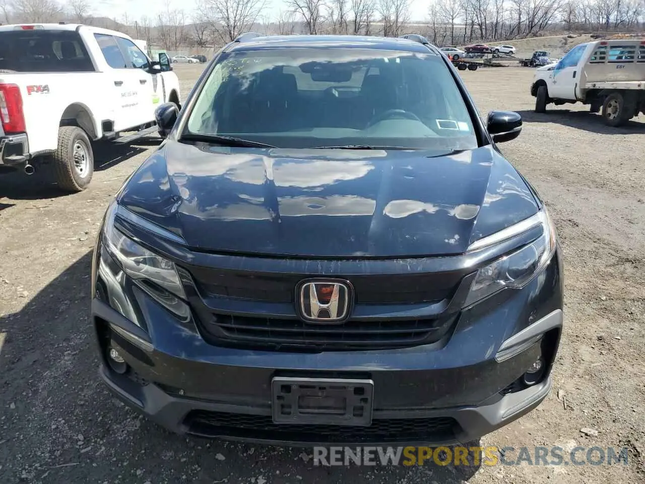 5 Photograph of a damaged car 5FNYF6H28NB036294 HONDA PILOT 2022