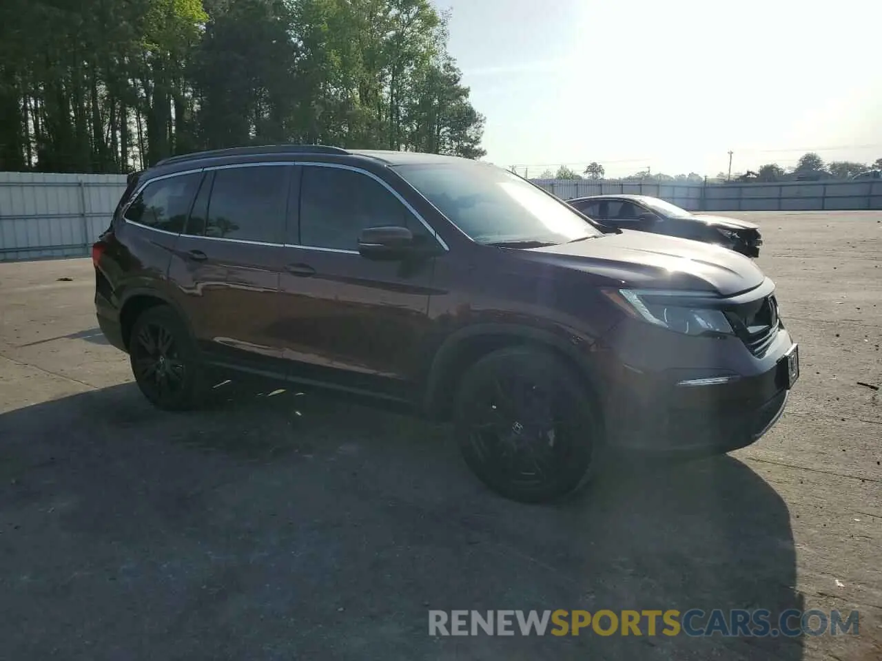 4 Фотография поврежденного автомобиля 5FNYF6H28NB074950 HONDA PILOT 2022