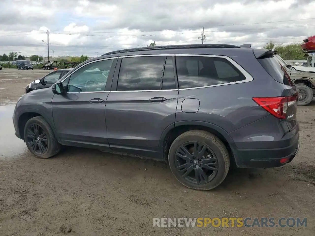 2 Photograph of a damaged car 5FNYF6H29NB054366 HONDA PILOT 2022