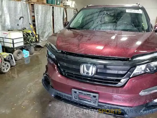 14 Фотография поврежденного автомобиля 5FNYF6H29NB089635 HONDA PILOT 2022