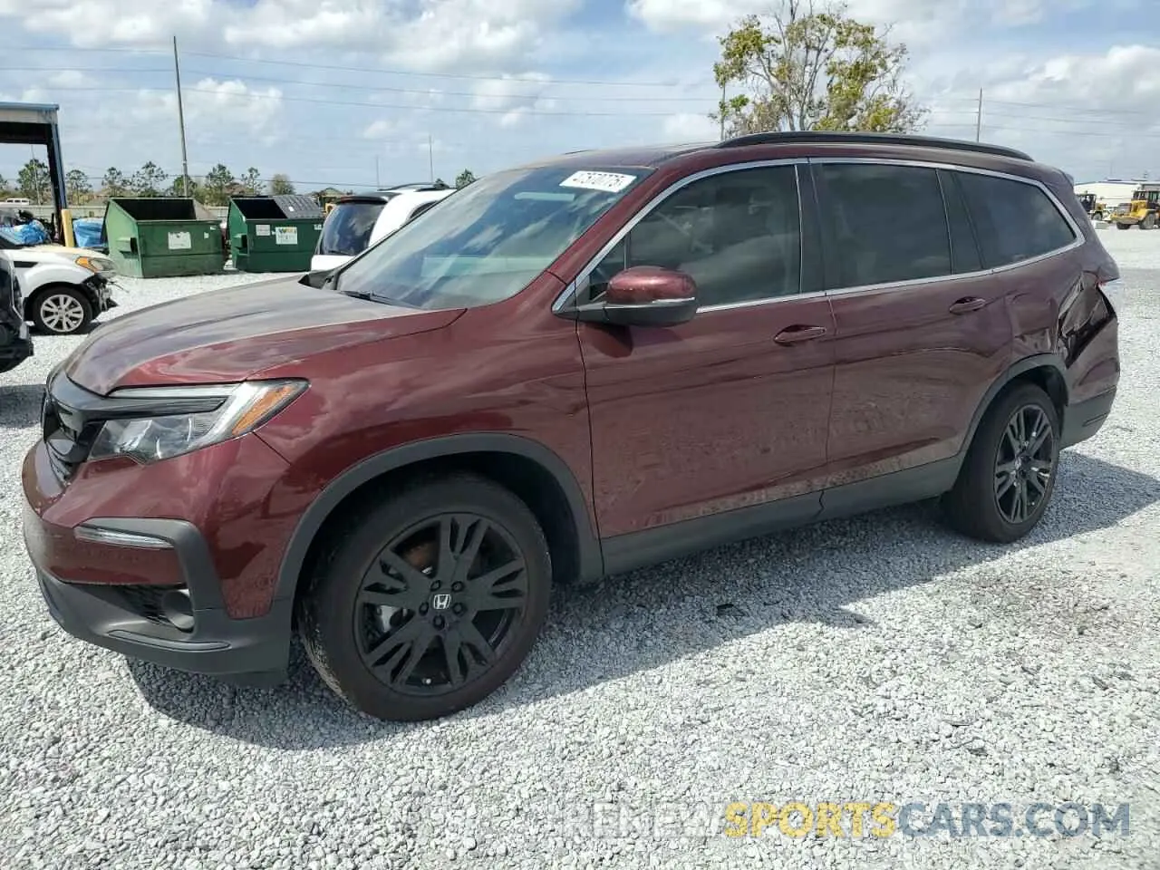 1 Фотография поврежденного автомобиля 5FNYF6H2XNB030268 HONDA PILOT 2022