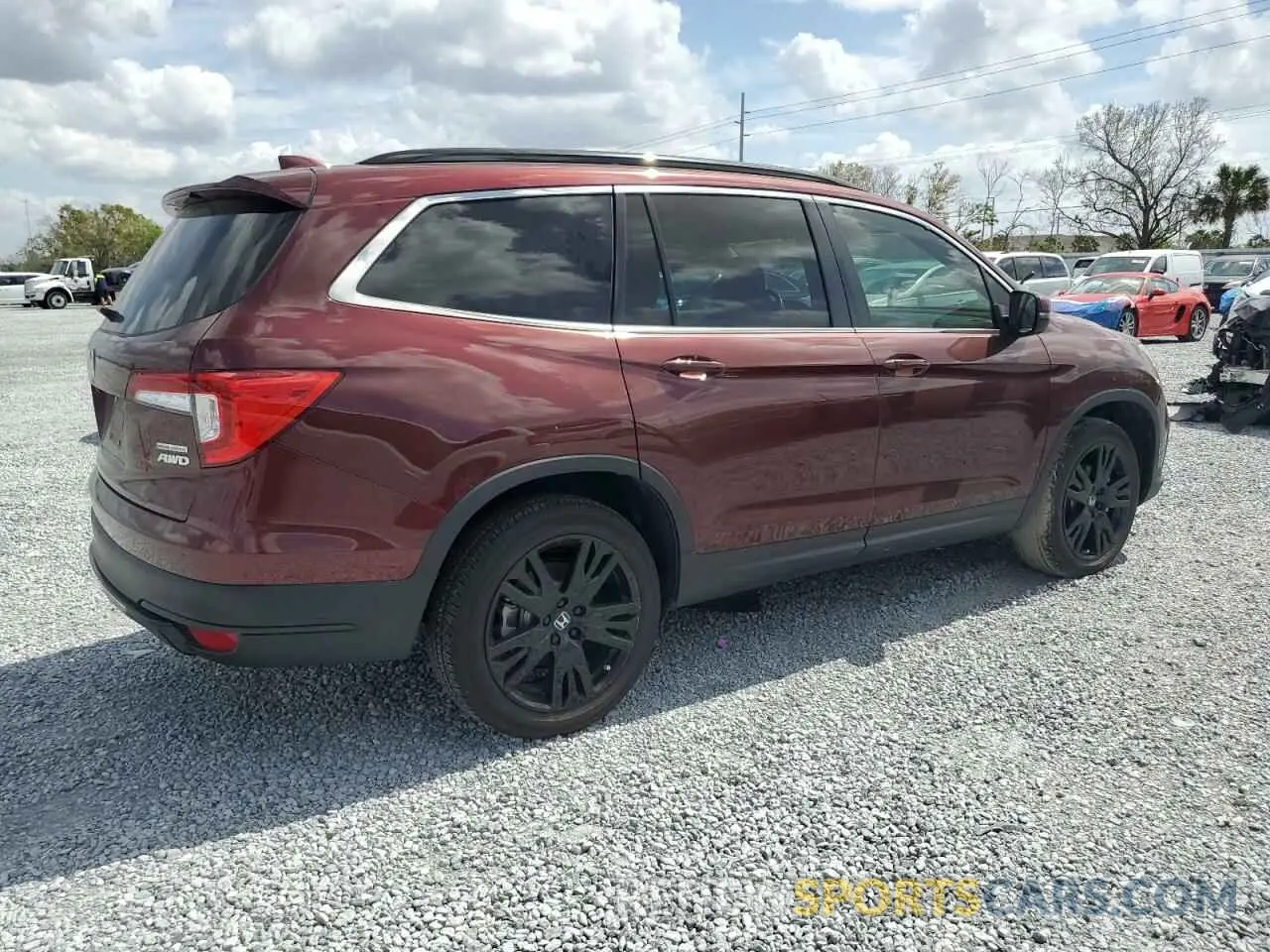 3 Фотография поврежденного автомобиля 5FNYF6H2XNB030268 HONDA PILOT 2022