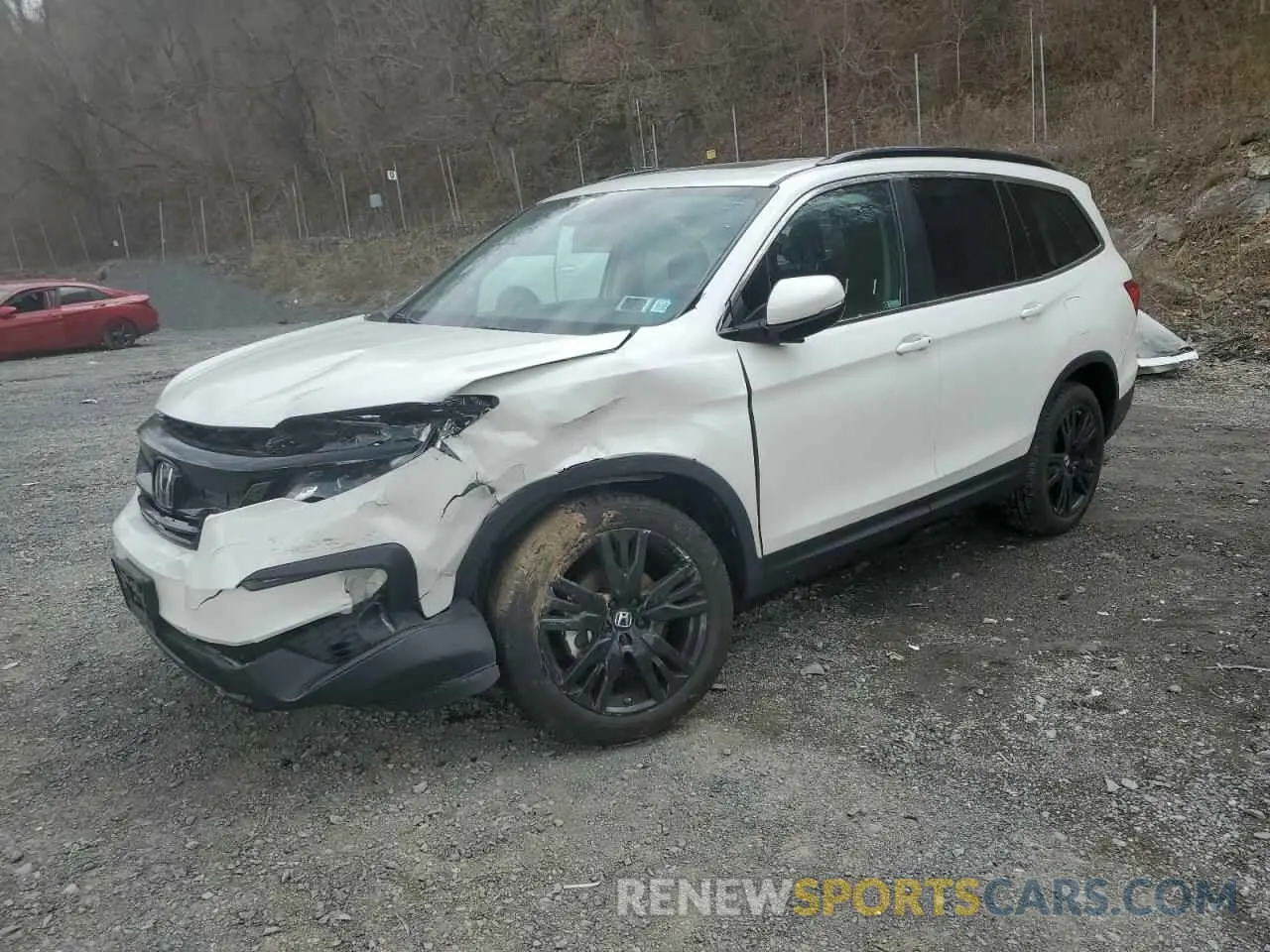 1 Фотография поврежденного автомобиля 5FNYF6H2XNB052478 HONDA PILOT 2022