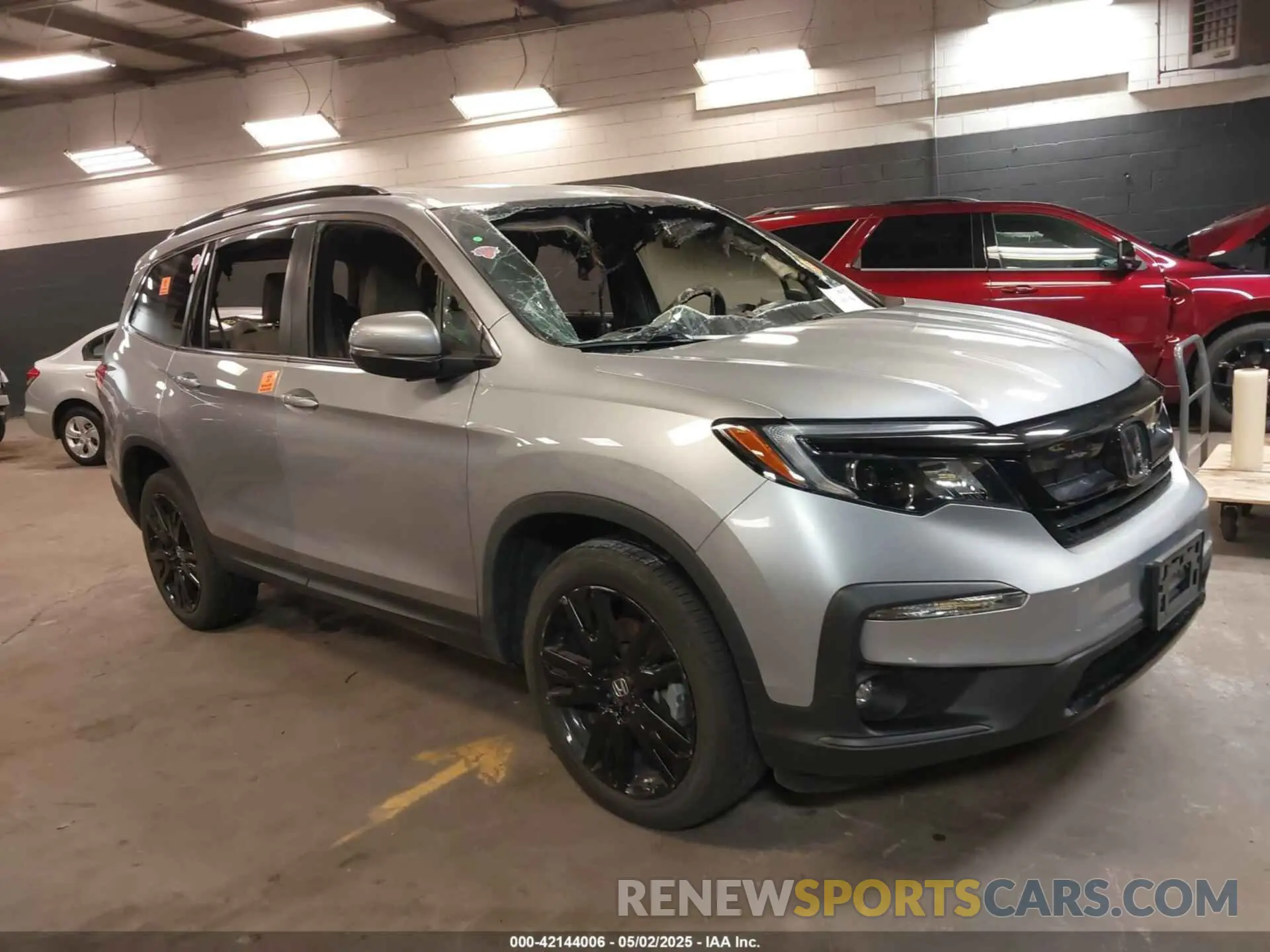 1 Photograph of a damaged car 5FNYF6H2XNB061777 HONDA PILOT 2022