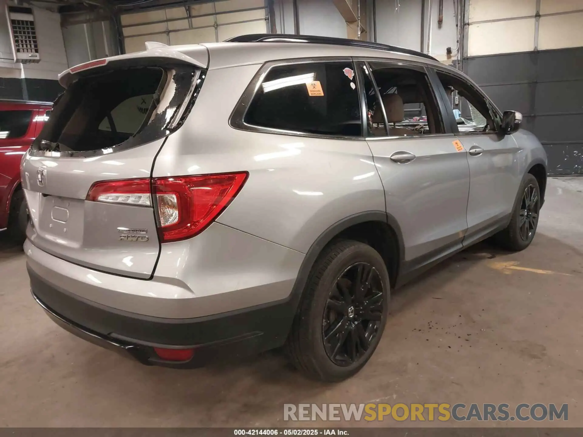 4 Photograph of a damaged car 5FNYF6H2XNB061777 HONDA PILOT 2022