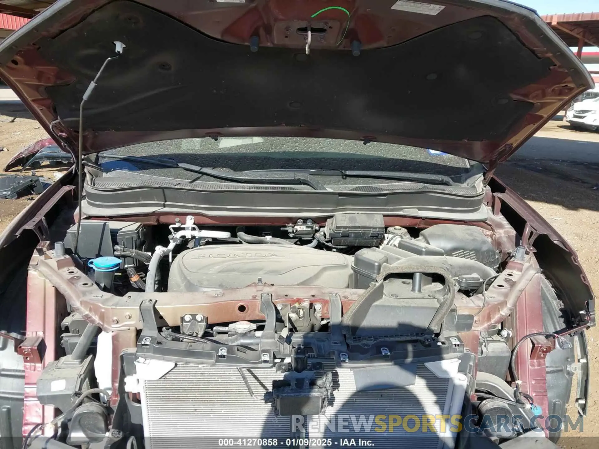 10 Фотография поврежденного автомобиля 5FNYF6H2XNB087991 HONDA PILOT 2022