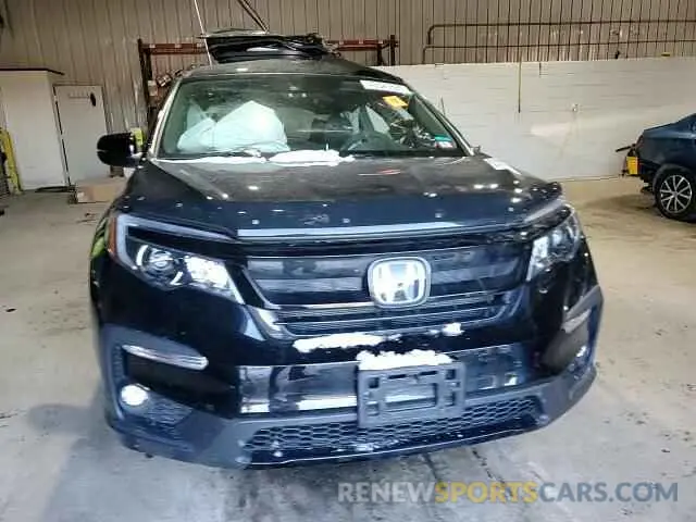 12 Photograph of a damaged car 5FNYF6H32NB091042 HONDA PILOT 2022