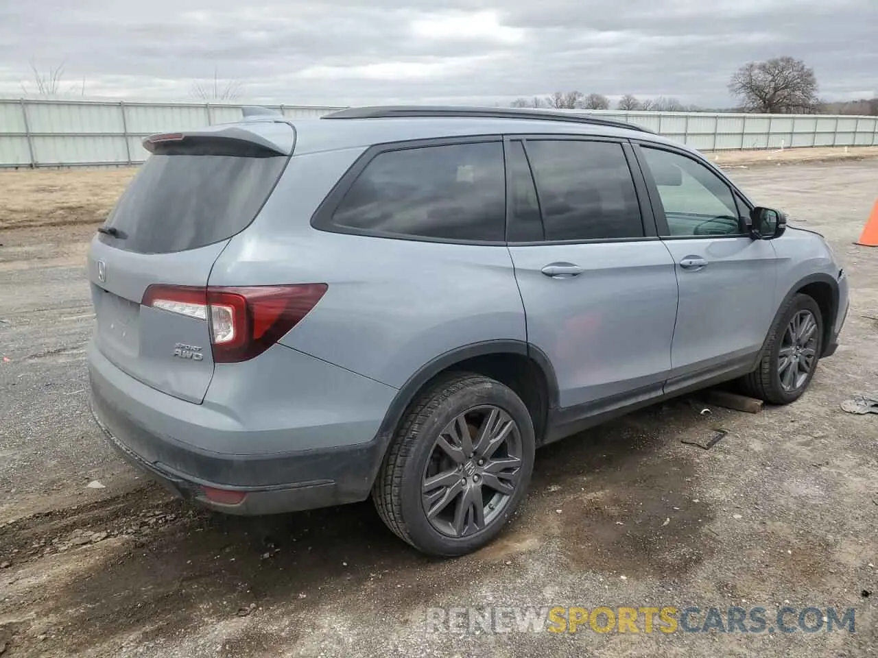 3 Фотография поврежденного автомобиля 5FNYF6H33NB046269 HONDA PILOT 2022