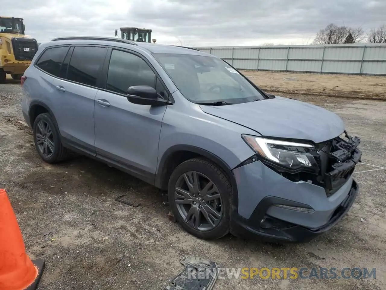 4 Фотография поврежденного автомобиля 5FNYF6H33NB046269 HONDA PILOT 2022