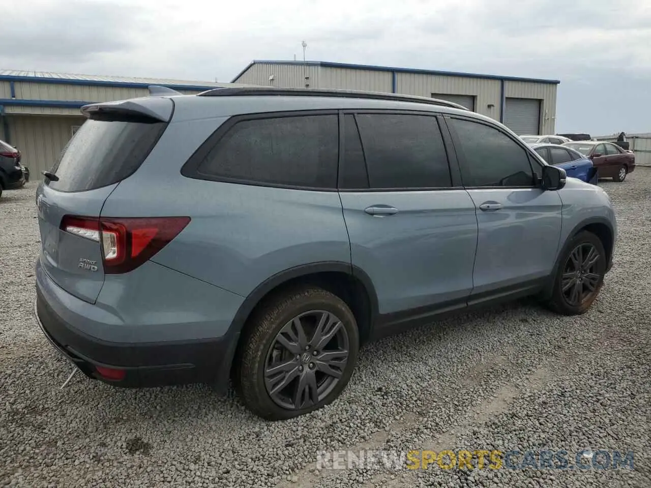 3 Фотография поврежденного автомобиля 5FNYF6H38NB032867 HONDA PILOT 2022