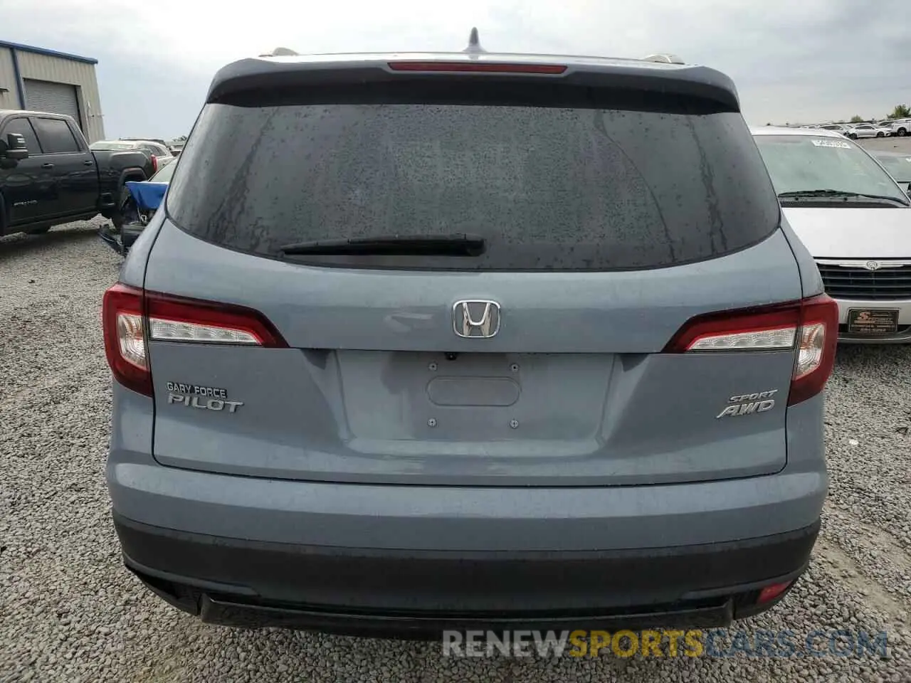 6 Фотография поврежденного автомобиля 5FNYF6H38NB032867 HONDA PILOT 2022