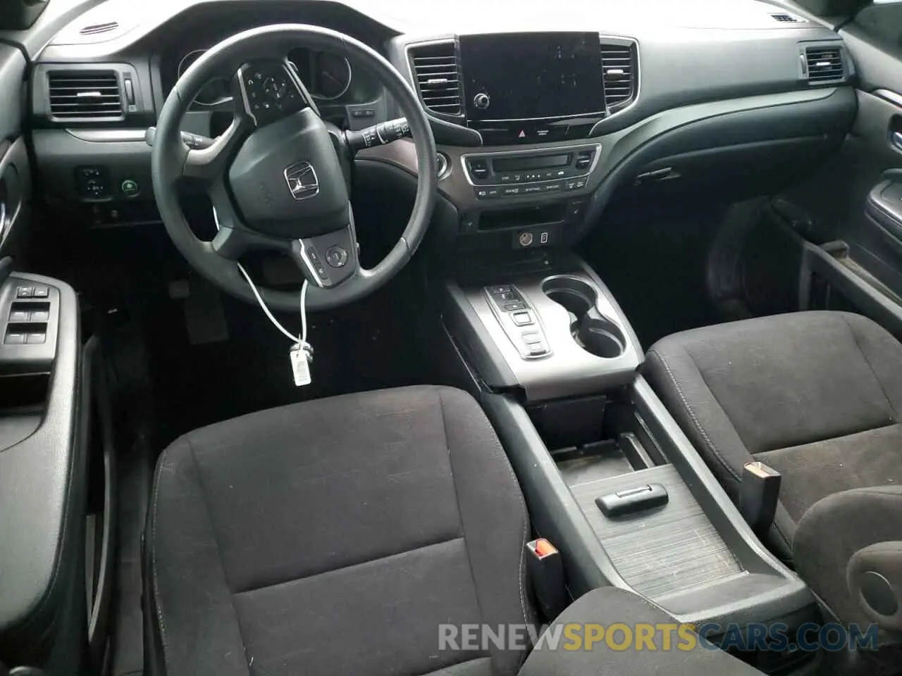 8 Фотография поврежденного автомобиля 5FNYF6H38NB032867 HONDA PILOT 2022
