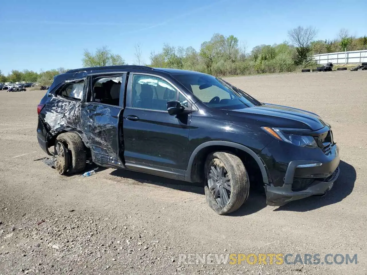 4 Фотография поврежденного автомобиля 5FNYF6H39NB074609 HONDA PILOT 2022