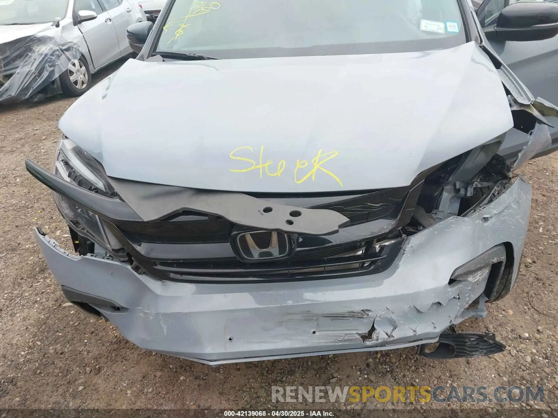 10 Photograph of a damaged car 5FNYF6H39NB085805 HONDA PILOT 2022