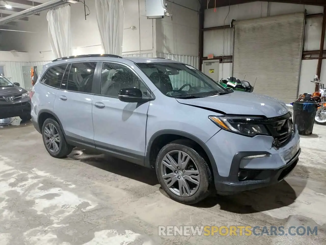 4 Photograph of a damaged car 5FNYF6H3XNB080869 HONDA PILOT 2022