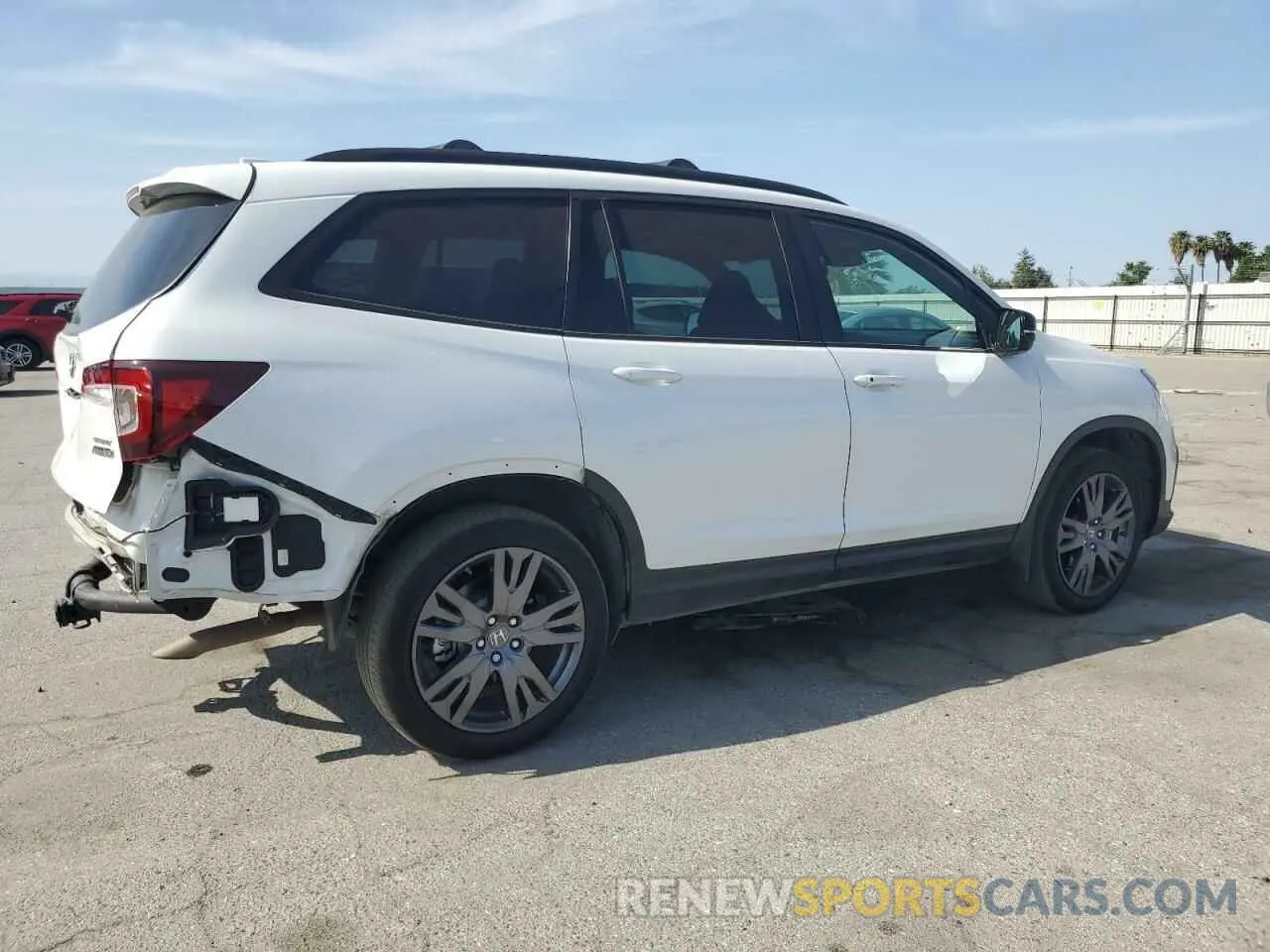 3 Фотография поврежденного автомобиля 5FNYF6H3XNB099339 HONDA PILOT 2022