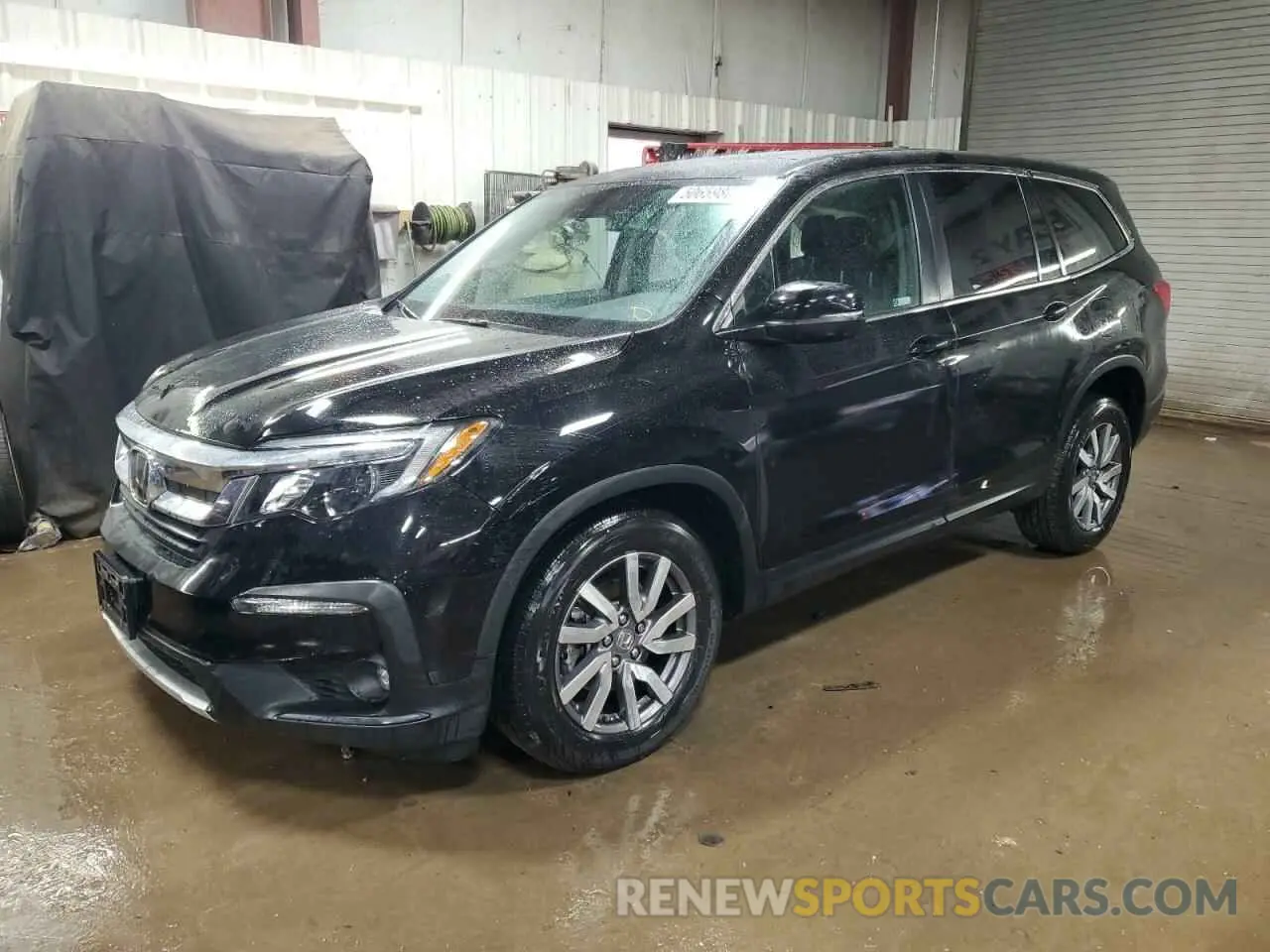 1 Photograph of a damaged car 5FNYF6H50NB018334 HONDA PILOT 2022