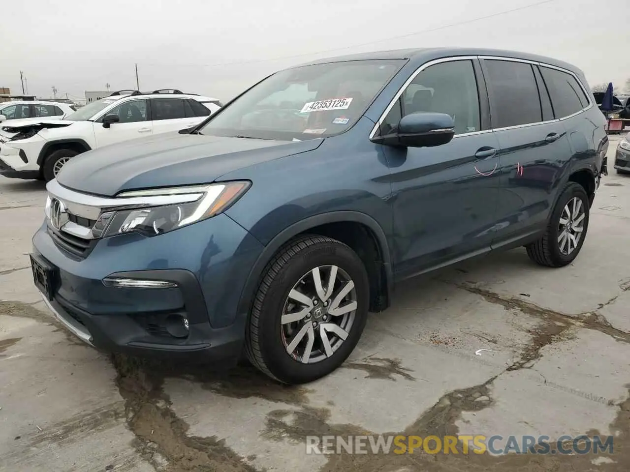 1 Фотография поврежденного автомобиля 5FNYF6H51NB009139 HONDA PILOT 2022