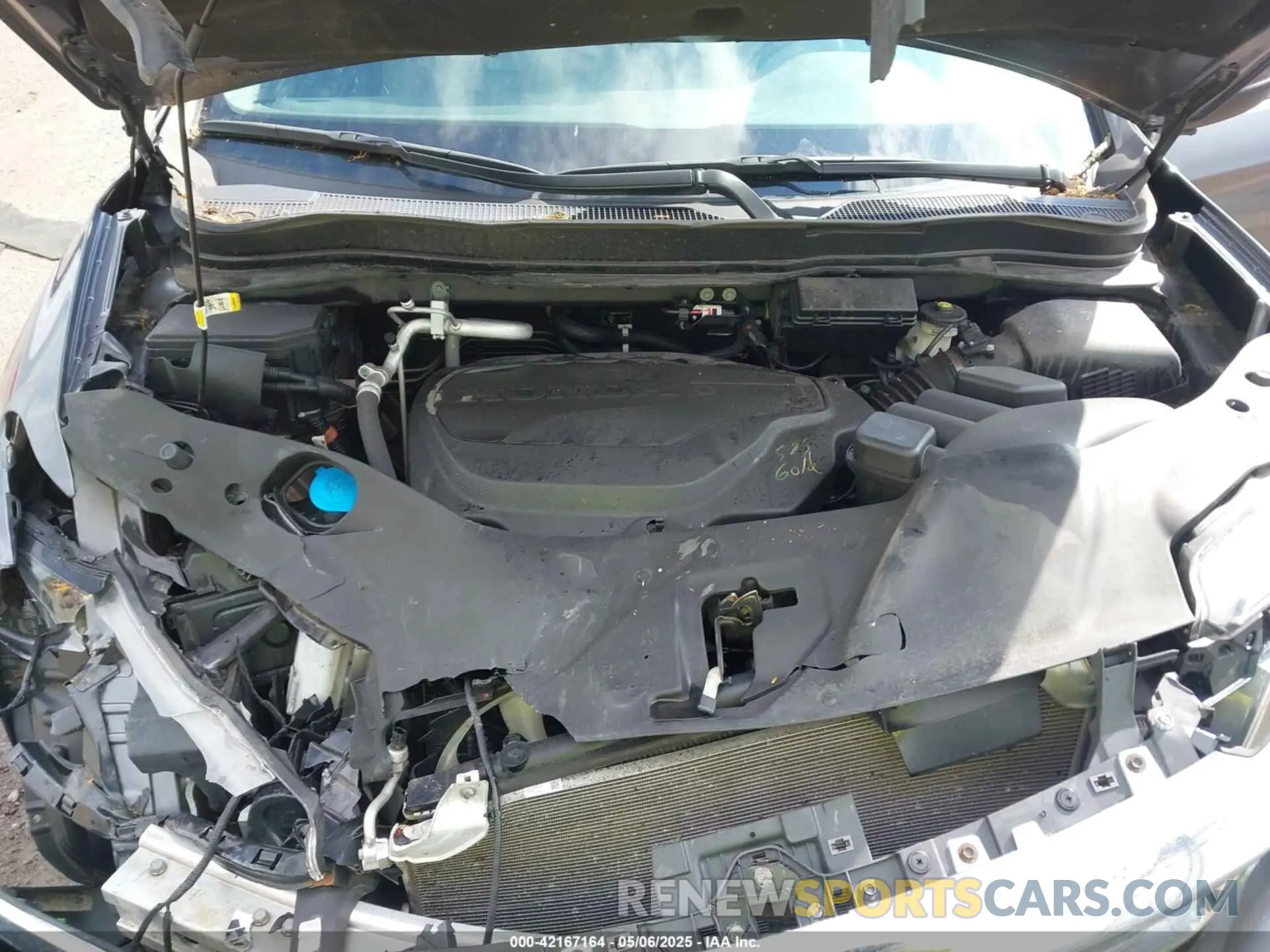 10 Photograph of a damaged car 5FNYF6H51NB036552 HONDA PILOT 2022