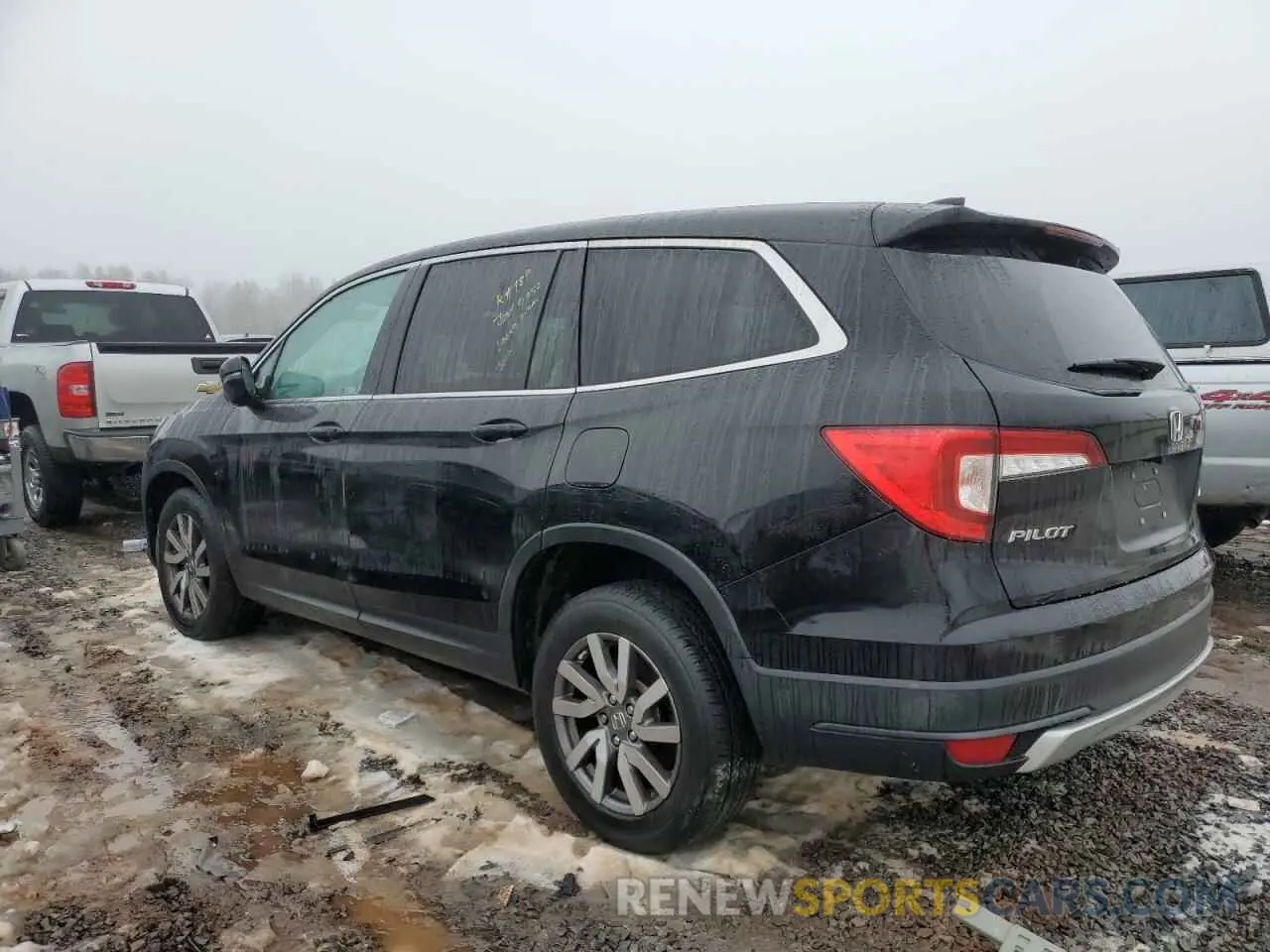 2 Photograph of a damaged car 5FNYF6H52NB009313 HONDA PILOT 2022