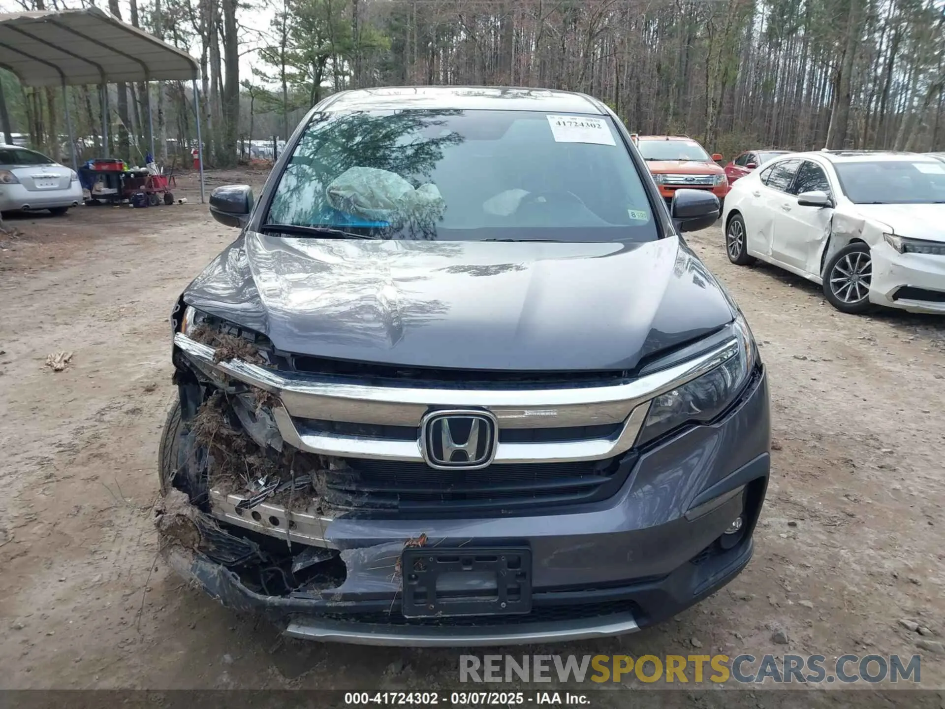 12 Photograph of a damaged car 5FNYF6H54NB009670 HONDA PILOT 2022