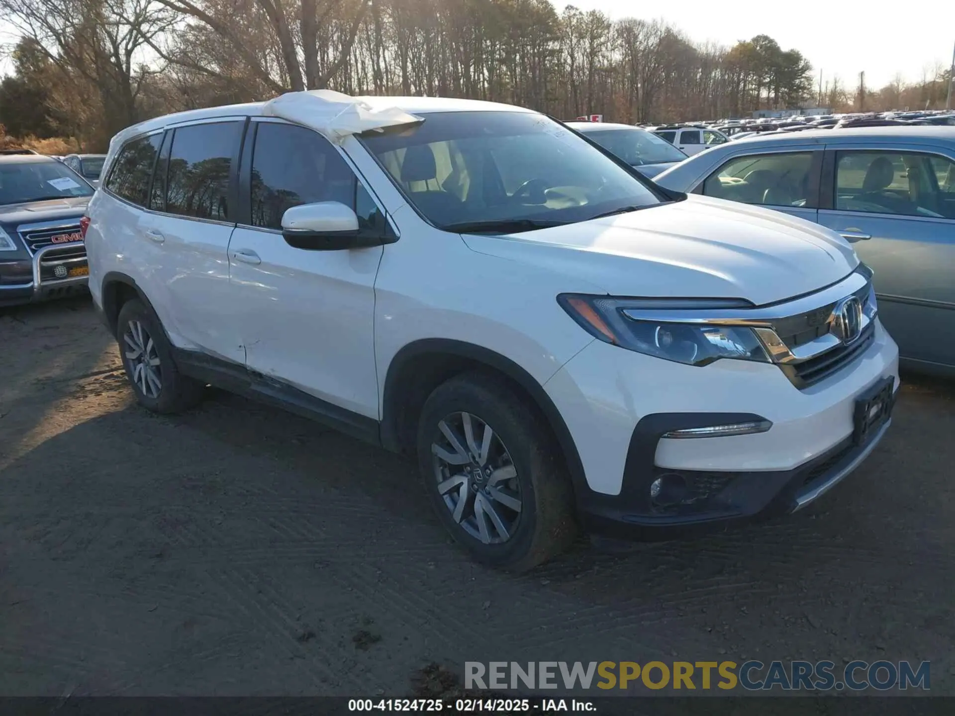 1 Фотография поврежденного автомобиля 5FNYF6H54NB084899 HONDA PILOT 2022