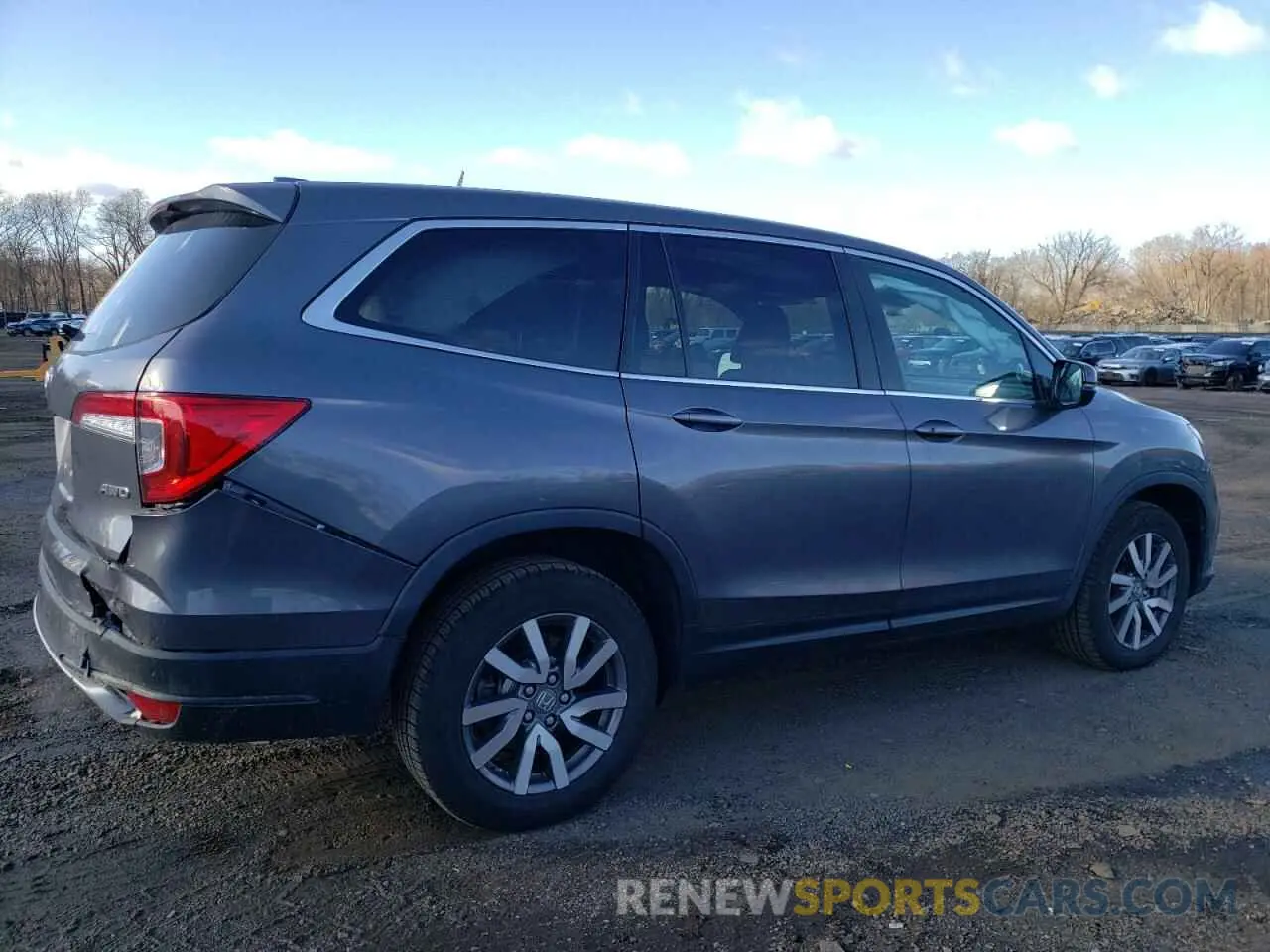 3 Фотография поврежденного автомобиля 5FNYF6H55NB023156 HONDA PILOT 2022