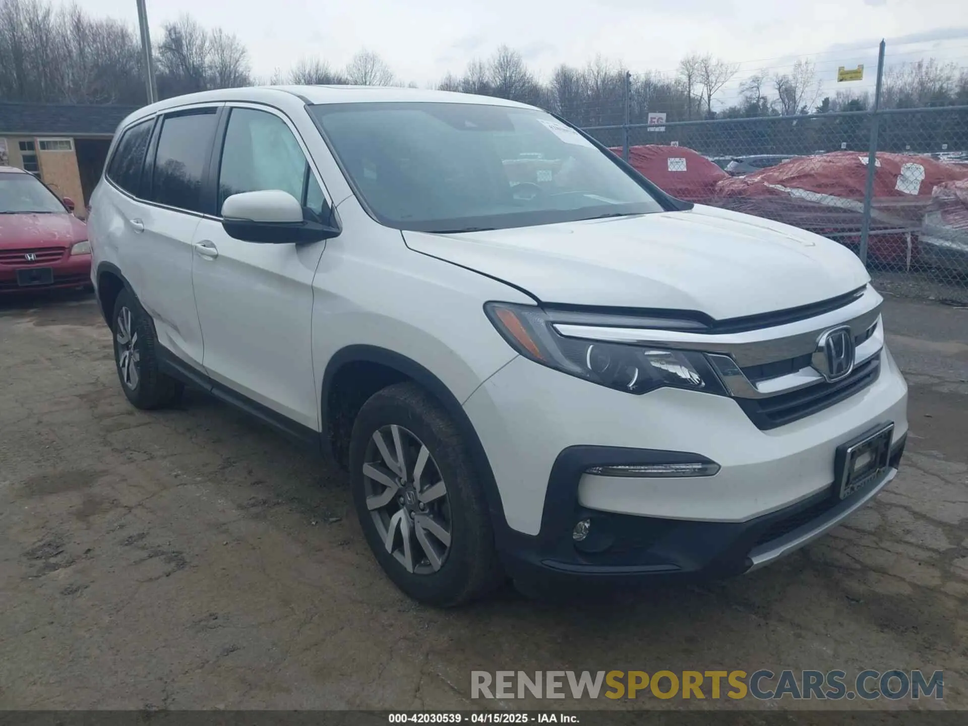 1 Фотография поврежденного автомобиля 5FNYF6H56NB021657 HONDA PILOT 2022