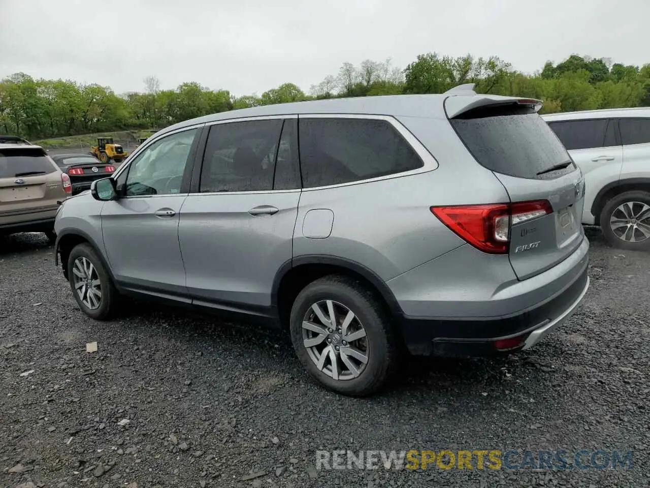 2 Photograph of a damaged car 5FNYF6H57NB037785 HONDA PILOT 2022