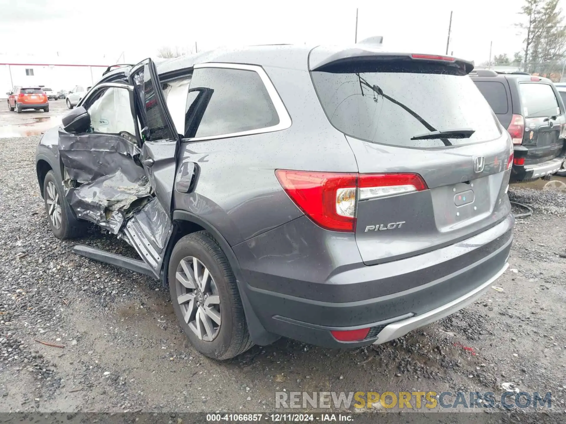 3 Фотография поврежденного автомобиля 5FNYF6H57NB038144 HONDA PILOT 2022