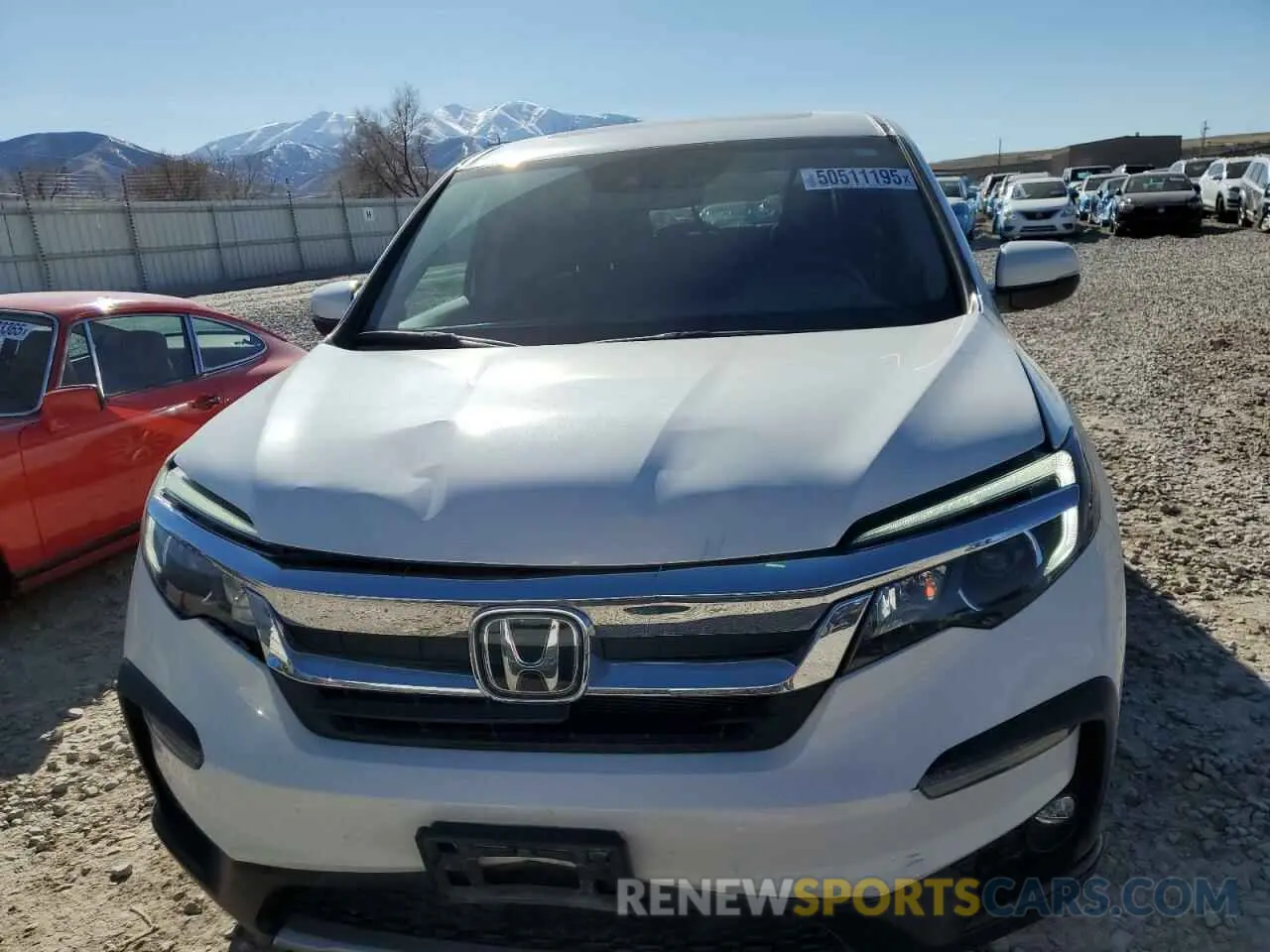 5 Photograph of a damaged car 5FNYF6H58NB011731 HONDA PILOT 2022