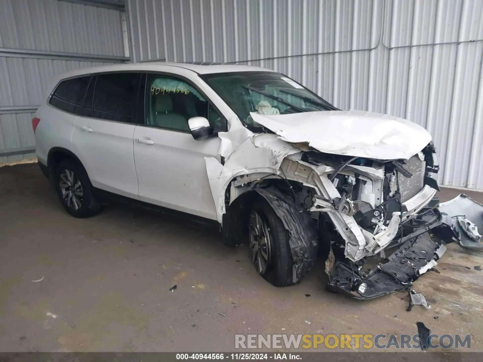 1 Фотография поврежденного автомобиля 5FNYF6H58NB097283 HONDA PILOT 2022