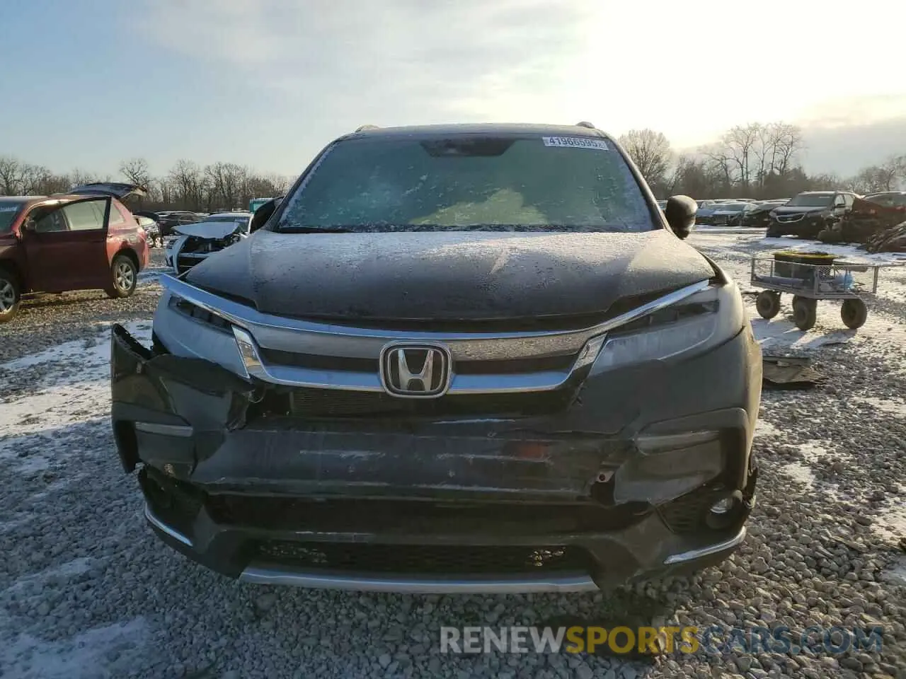 5 Photograph of a damaged car 5FNYF6H60NB100721 HONDA PILOT 2022