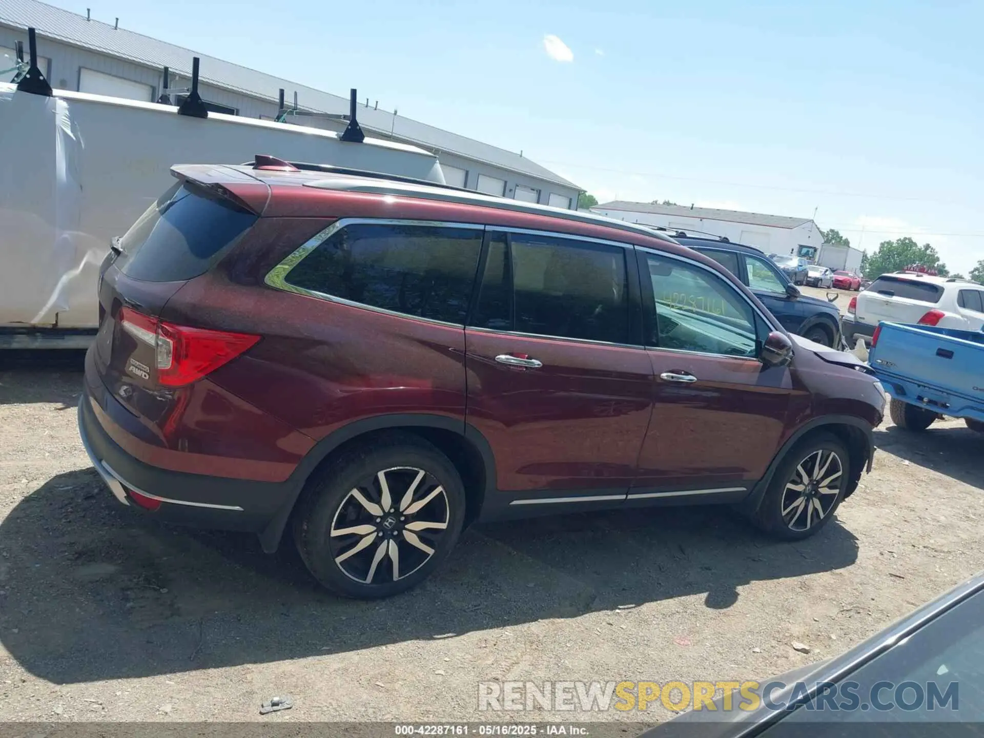 13 Фотография поврежденного автомобиля 5FNYF6H64NB072258 HONDA PILOT 2022