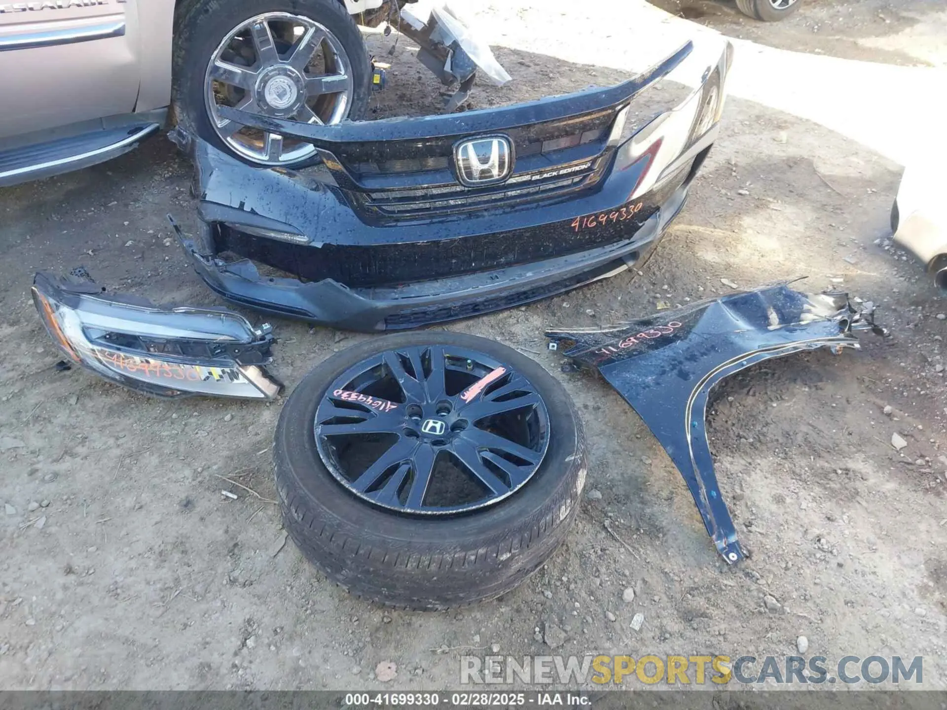 12 Photograph of a damaged car 5FNYF6H73NB006907 HONDA PILOT 2022
