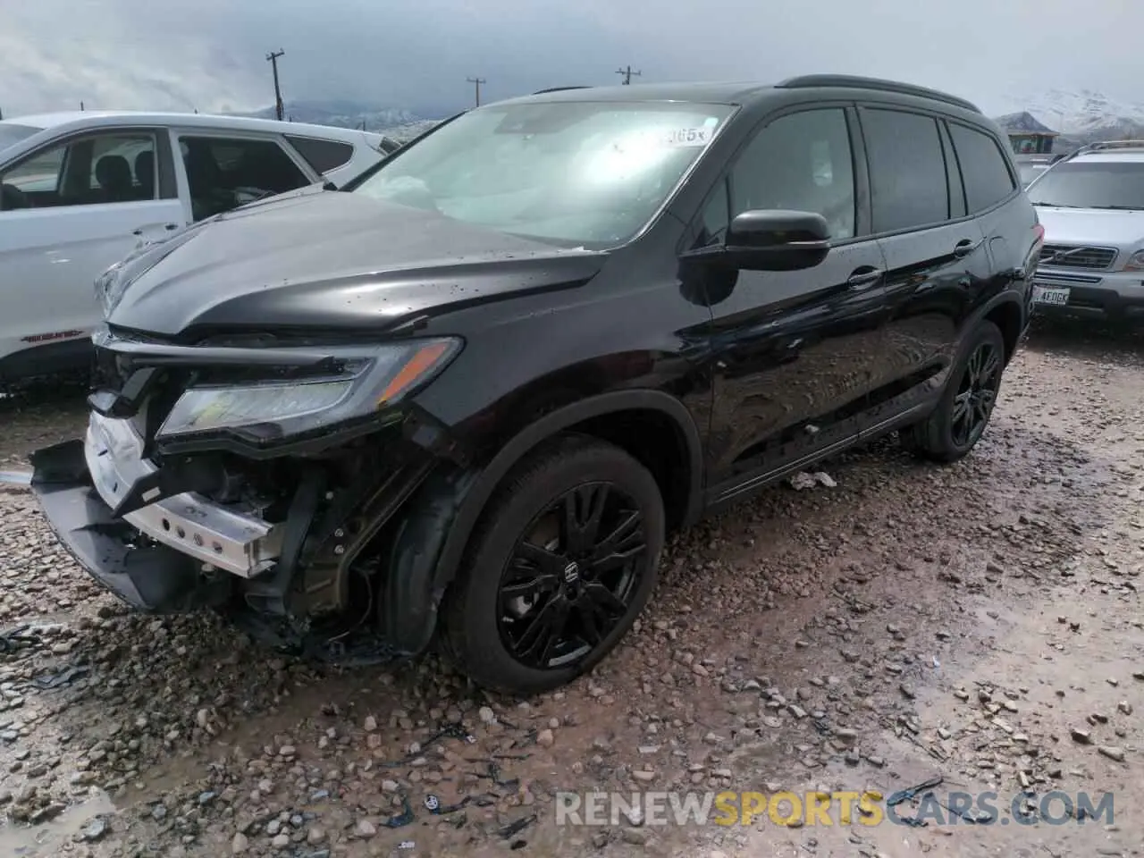 1 Photograph of a damaged car 5FNYF6H73NB011847 HONDA PILOT 2022