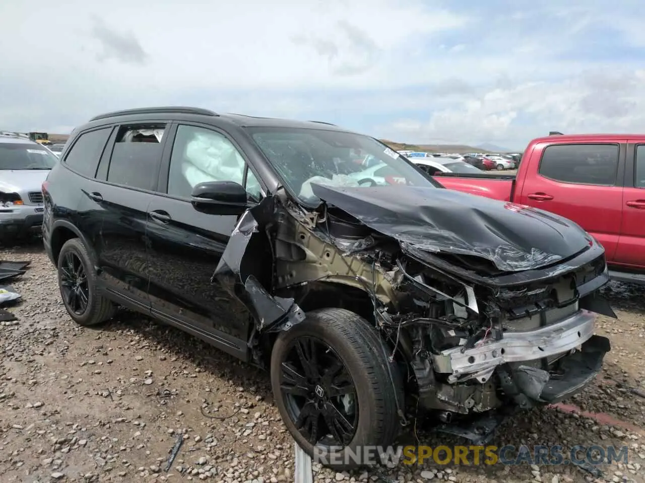 4 Photograph of a damaged car 5FNYF6H73NB011847 HONDA PILOT 2022