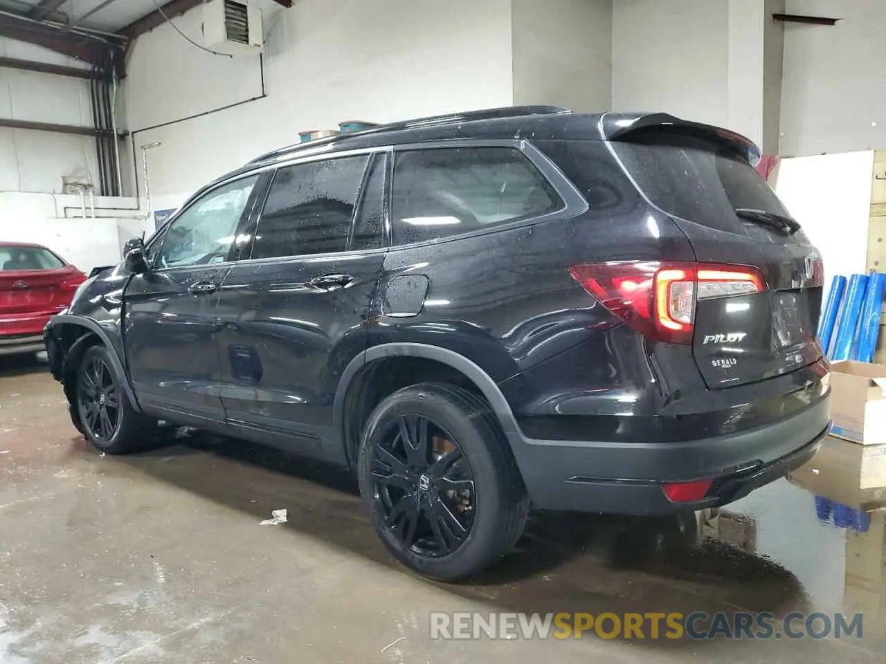 2 Photograph of a damaged car 5FNYF6H76NB078636 HONDA PILOT 2022
