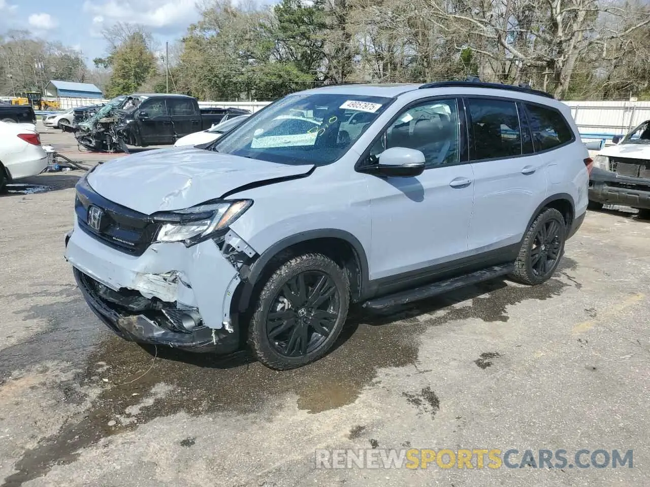 1 Фотография поврежденного автомобиля 5FNYF6H79NB029432 HONDA PILOT 2022