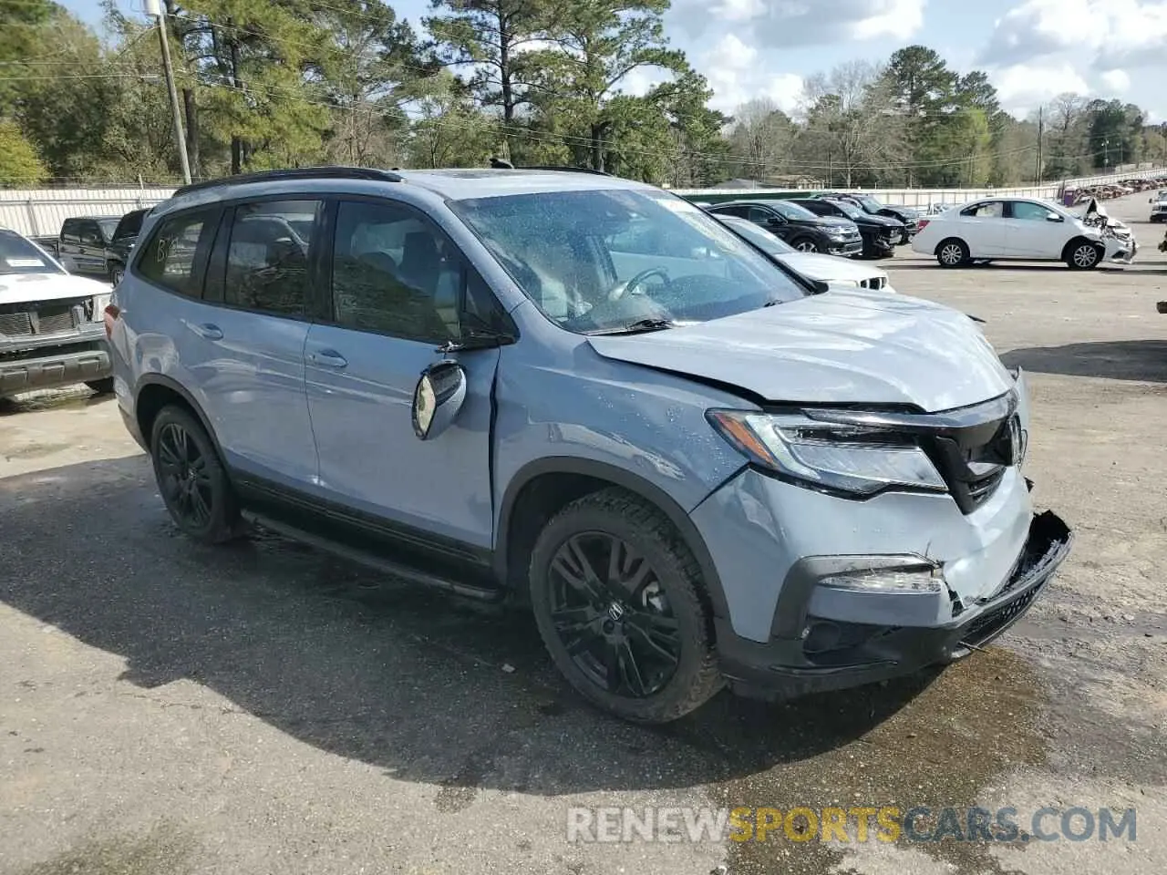 4 Фотография поврежденного автомобиля 5FNYF6H79NB029432 HONDA PILOT 2022