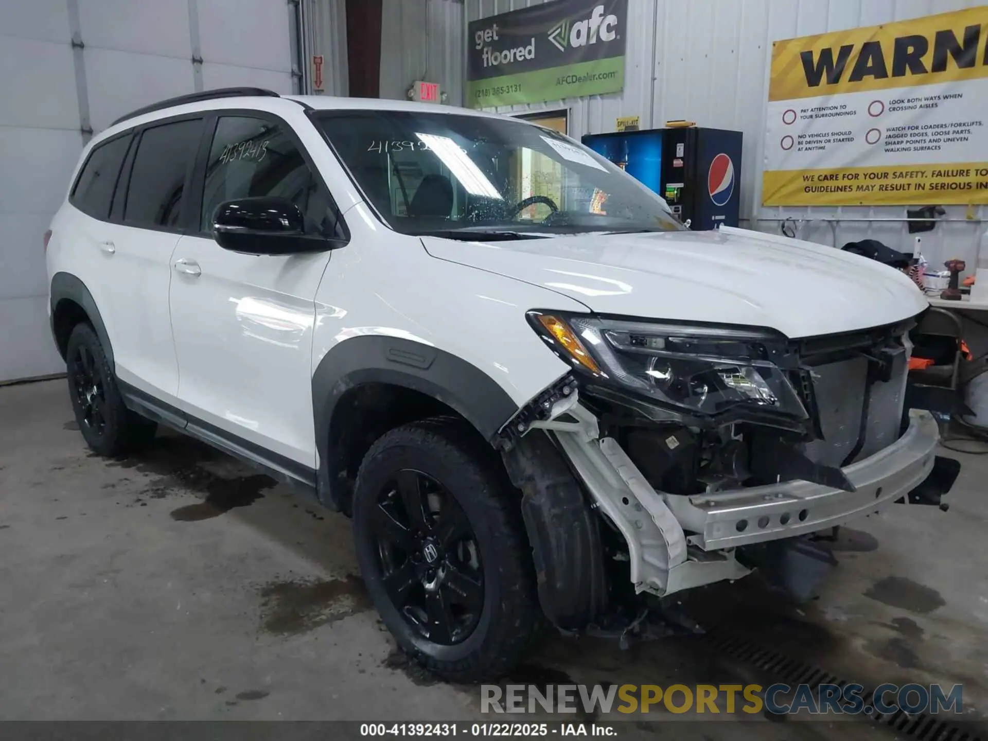1 Фотография поврежденного автомобиля 5FNYF6H80NB081346 HONDA PILOT 2022
