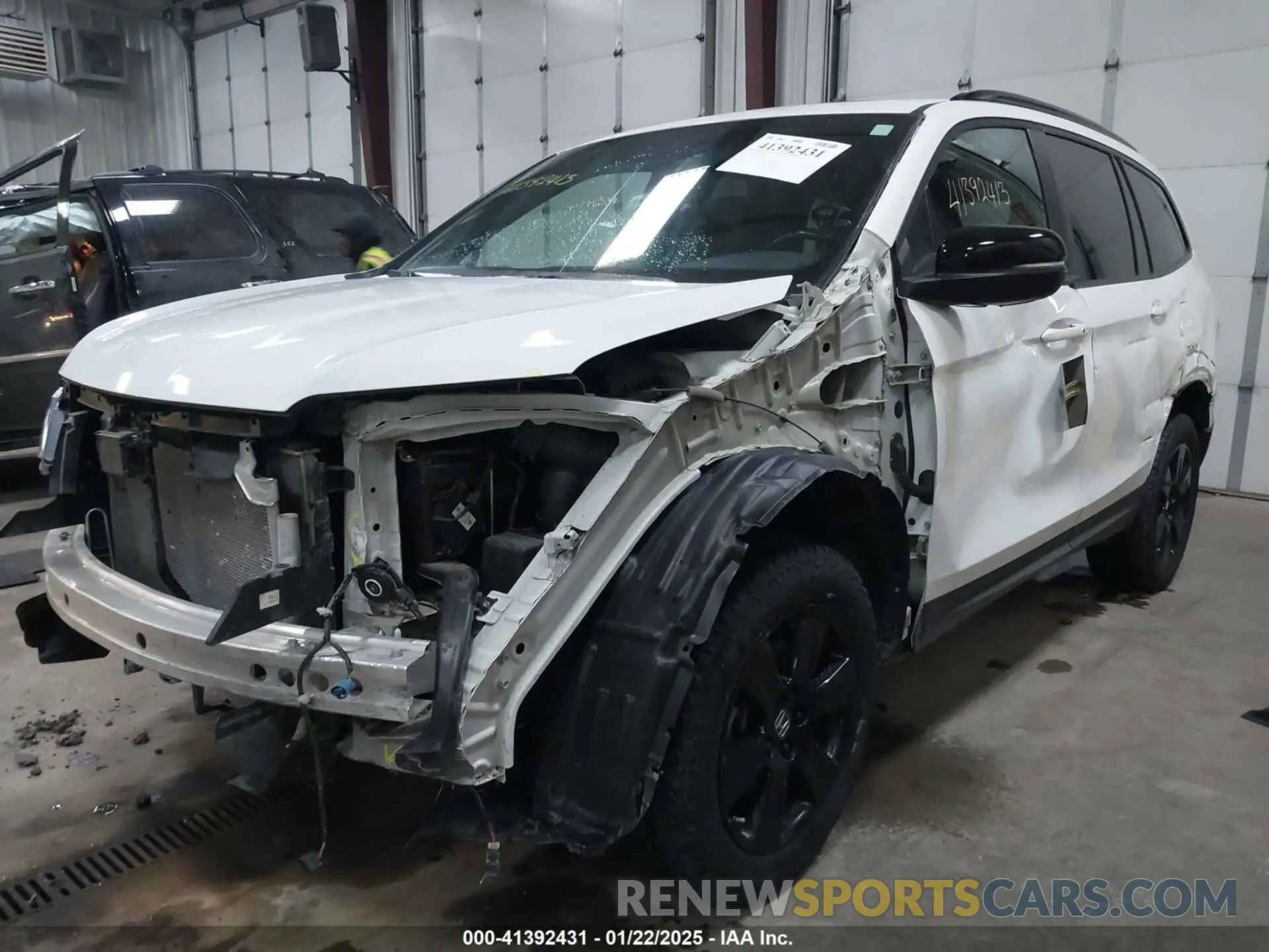 2 Фотография поврежденного автомобиля 5FNYF6H80NB081346 HONDA PILOT 2022