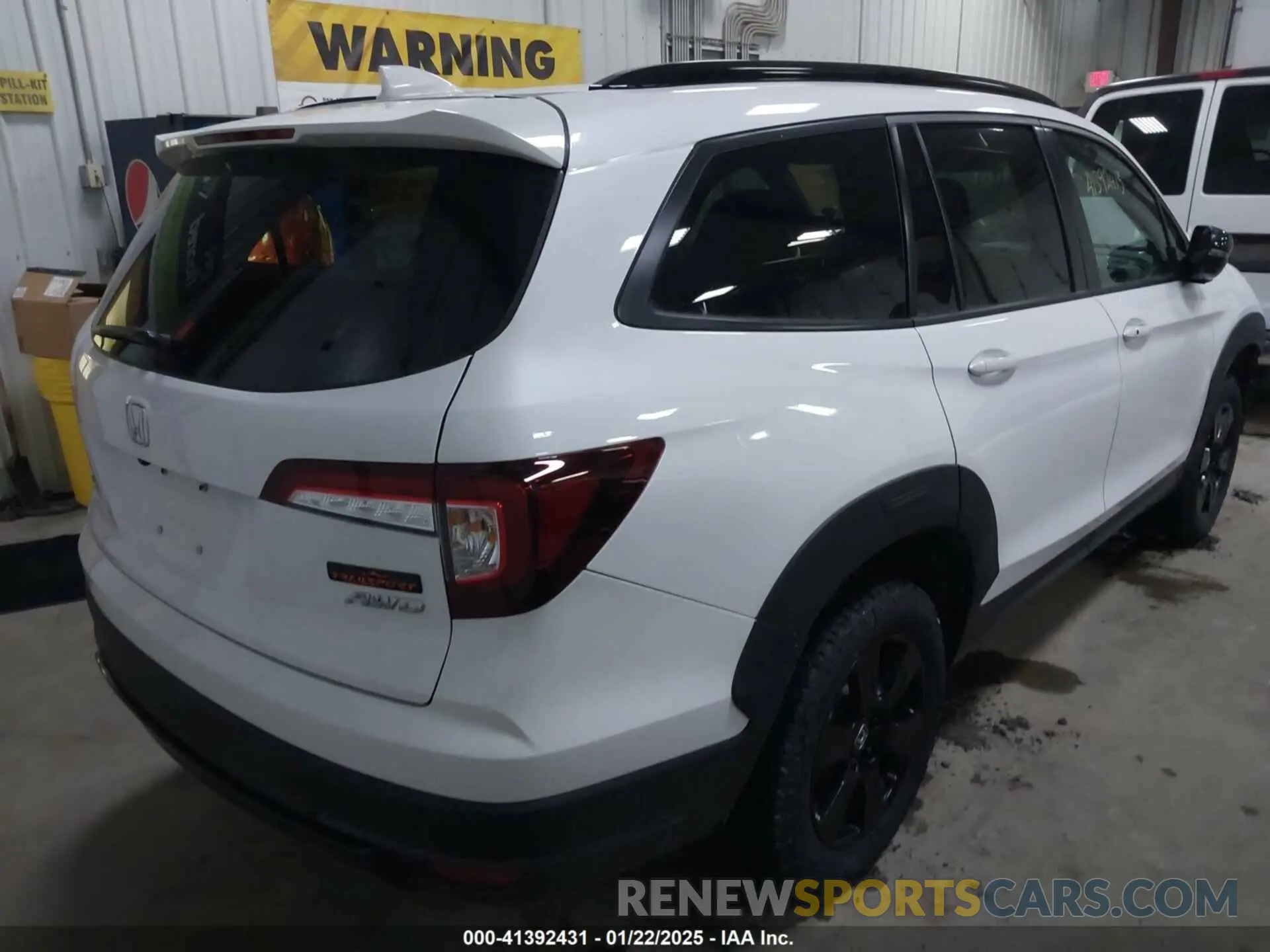 4 Фотография поврежденного автомобиля 5FNYF6H80NB081346 HONDA PILOT 2022