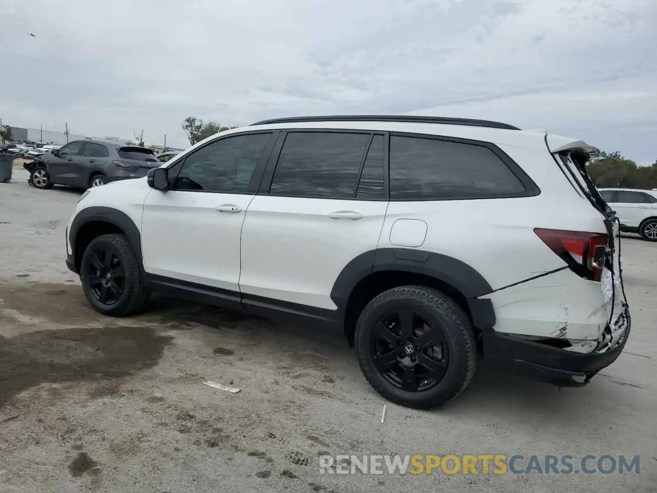 2 Фотография поврежденного автомобиля 5FNYF6H80NB082609 HONDA PILOT 2022